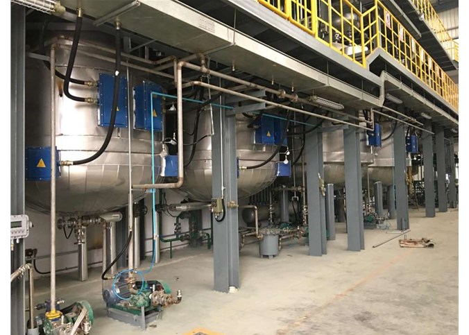 25000L遠(yuǎn)紅外反應(yīng)釜漆包線(xiàn)樹(shù)脂項(xiàng)目使用